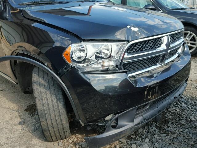 1C4RDJDG1DC700946 - 2013 DODGE DURANGO CR BLACK photo 9