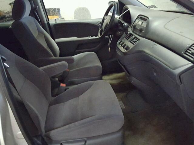 5FNRL38256B018395 - 2006 HONDA ODYSSEY LX SILVER photo 5