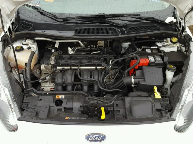 3FADP4AJ0FM175520 - 2015 FORD FIESTA S WHITE photo 7