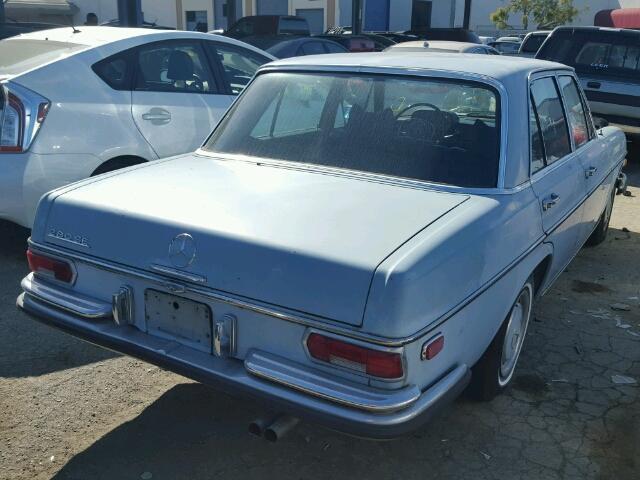 10801812037410 - 1970 MERCEDES-BENZ 280SE BLUE photo 4