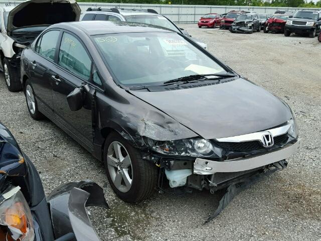 19XFA1F69BE008472 - 2011 HONDA CIVIC GRAY photo 1