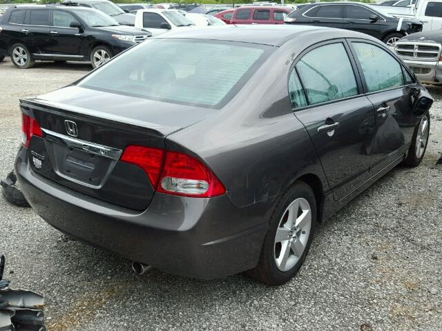 19XFA1F69BE008472 - 2011 HONDA CIVIC GRAY photo 4