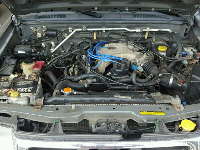 1N6ED26Y9YC432905 - 2000 NISSAN FRONTIER X GRAY photo 7