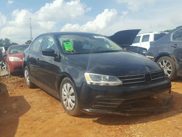 3VW2K7AJ8FM407019 - 2015 VOLKSWAGEN JETTA BASE 黑色 照片 1