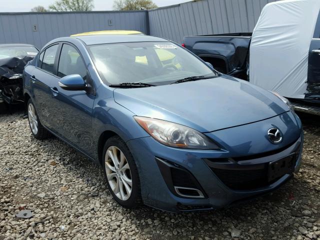 JM1BL1S52A1237454 - 2010 MAZDA 3 S BLUE photo 1