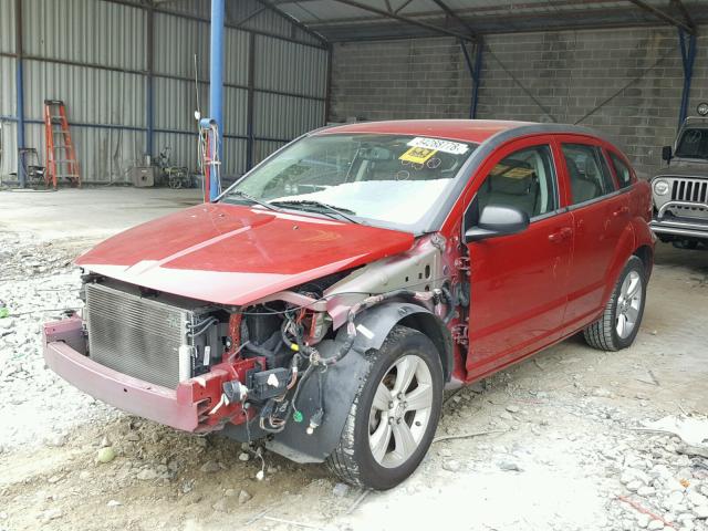 1B3CB3HA8AD615526 - 2010 DODGE CALIBER MA RED photo 2