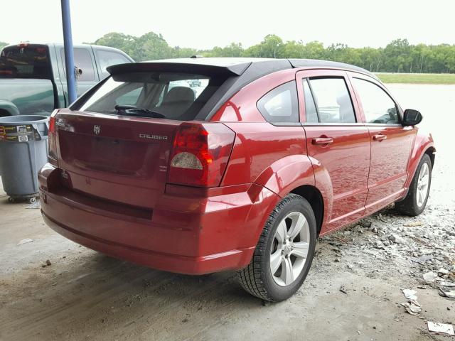 1B3CB3HA8AD615526 - 2010 DODGE CALIBER MA RED photo 4