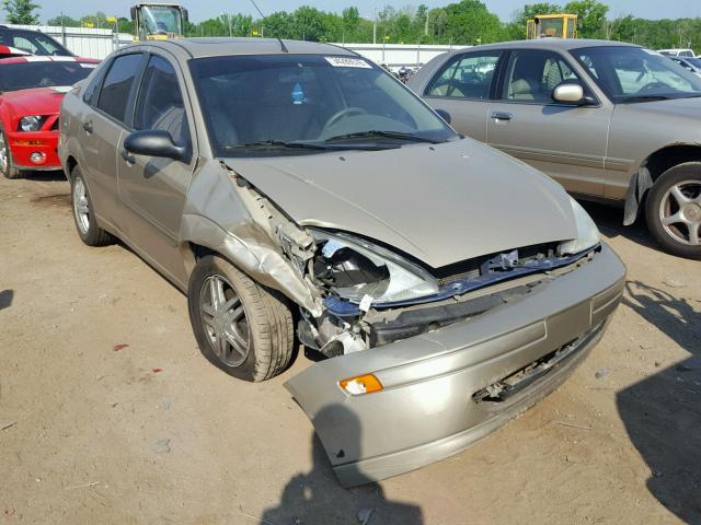 1FAFP38312W333917 - 2002 FORD FOCUS ZTS GOLD photo 1