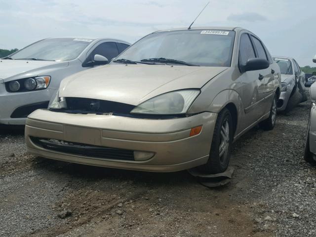 1FAFP38312W333917 - 2002 FORD FOCUS ZTS GOLD photo 2