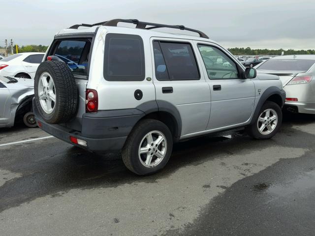 SALNM22212A394635 - 2002 LAND ROVER FREELANDER SILVER photo 4