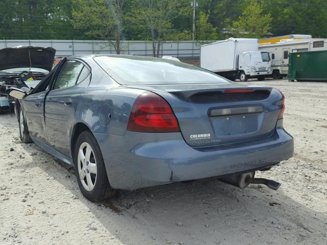 2G2WP552171176796 - 2007 PONTIAC GRAND PRIX BLUE photo 3