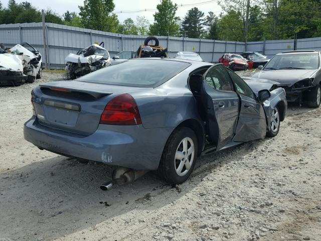2G2WP552171176796 - 2007 PONTIAC GRAND PRIX BLUE photo 4