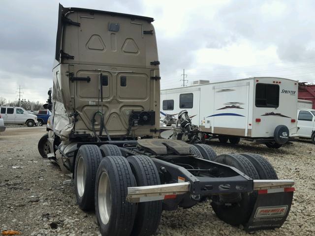 1FUJGLD5XELFR6291 - 2014 FREIGHTLINER CASCADIA 1 TAN photo 3