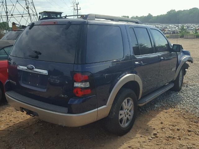 1FMEU74E18UA33422 - 2008 FORD EXPLORER E BLUE photo 4