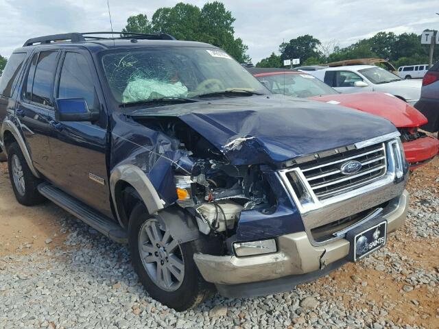 1FMEU74E18UA33422 - 2008 FORD EXPLORER E BLUE photo 9