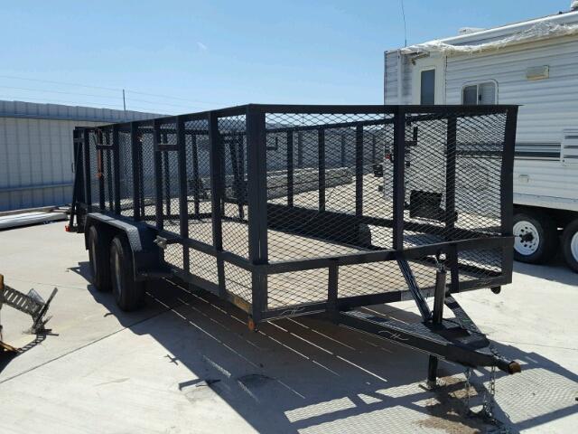 5LCLB1629H1043549 - 2017 UTILITY TRAILER BROWN photo 1