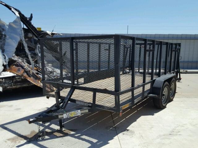 5LCLB1629H1043549 - 2017 UTILITY TRAILER BROWN photo 2