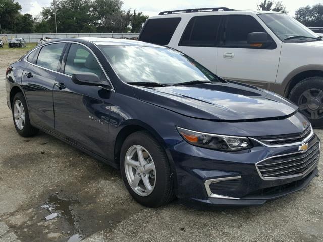 1G1ZB5ST9HF218414 - 2017 CHEVROLET MALIBU LS BLUE photo 1