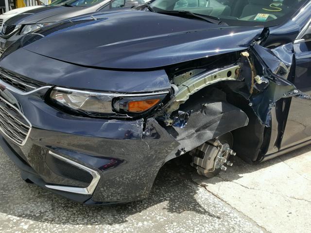 1G1ZB5ST9HF218414 - 2017 CHEVROLET MALIBU LS BLUE photo 9