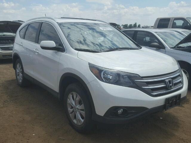 5J6RM4H78DL072888 - 2013 HONDA CR-V WHITE photo 1