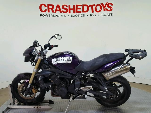 SMTD01NE8CT531057 - 2012 TRIUMPH MOTORCYCLE STREET TRI PURPLE photo 5