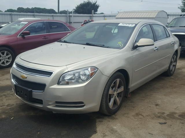 1G1ZC5E06CF175464 - 2012 CHEVROLET MALIBU 1LT ოქროსფერი ფოტო 2