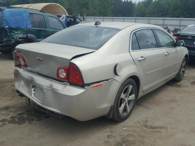 1G1ZC5E06CF175464 - 2012 CHEVROLET MALIBU 1LT ოქროსფერი ფოტო 4