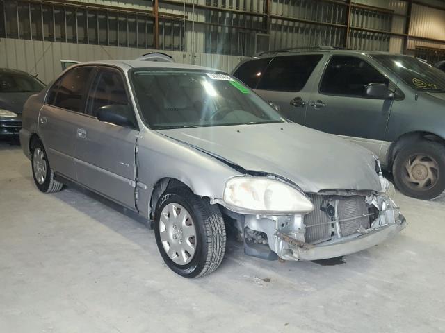 2HGEJ6619YH602250 - 2000 HONDA CIVIC BASE GRAY photo 1