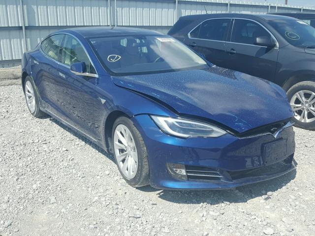 5YJSA1E20HF193110 - 2017 TESLA MODEL S BLUE photo 1