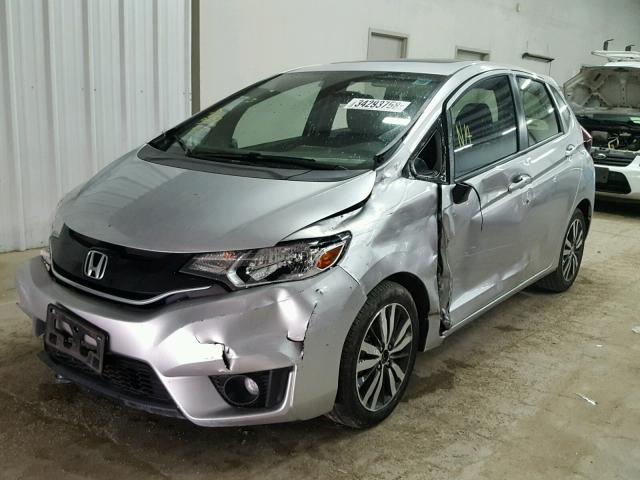 JHMGK5H74GX017861 - 2016 HONDA FIT EX SILVER photo 2