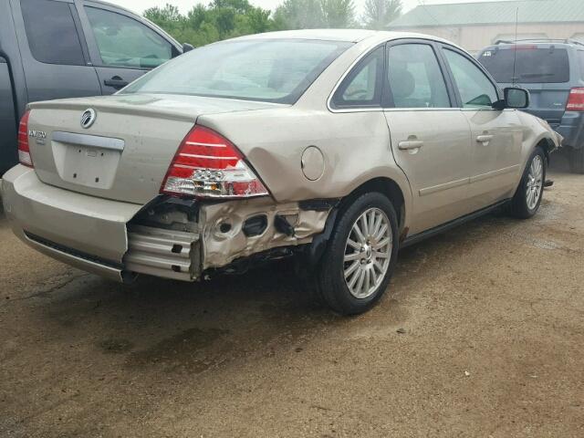 1MEFM42165G612650 - 2005 MERCURY MONTEGO PR 米色 照片 4