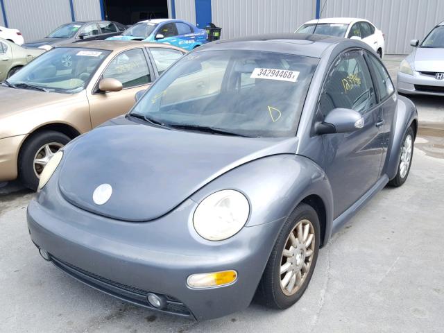 3VWCK21C94M400716 - 2004 VOLKSWAGEN NEW BEETLE 灰色 照片 2