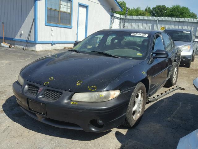 1G2WP52K2XF341171 - 1999 PONTIAC GRAND PRIX BLACK photo 2