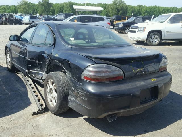 1G2WP52K2XF341171 - 1999 PONTIAC GRAND PRIX BLACK photo 3