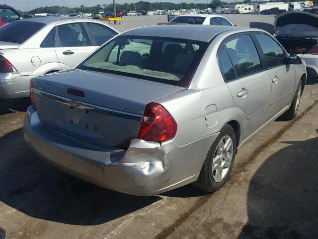 1G1ZT51F76F255984 - 2006 CHEVROLET MALIBU LT SILVER photo 4