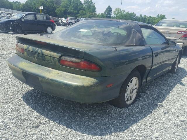 2G1FP22S1R2167018 - 1994 CHEVROLET CAMARO GREEN photo 4