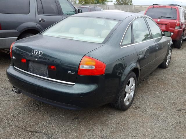 WAUJT64B72N086355 - 2002 AUDI A6 3 GREEN photo 4