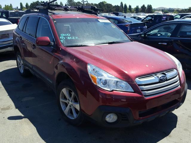 4S4BRBLC3D3253779 - 2013 SUBARU OUTBACK 2. RED photo 1