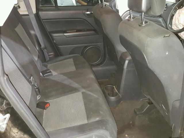 1C4NJCBA1FD226267 - 2015 JEEP COMPASS SP BLACK photo 6