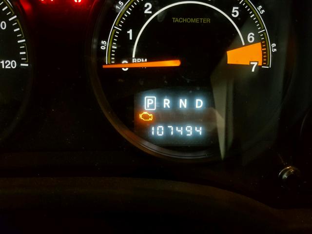 1C4NJCBA1FD226267 - 2015 JEEP COMPASS SP BLACK photo 8