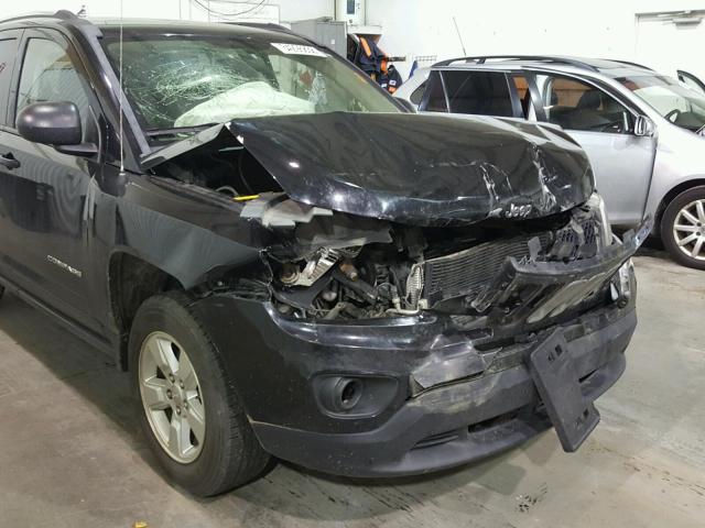 1C4NJCBA1FD226267 - 2015 JEEP COMPASS SP BLACK photo 9