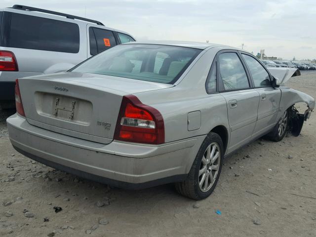 YV1TS91Z231307736 - 2003 VOLVO S80 T6 TUR TAN photo 4