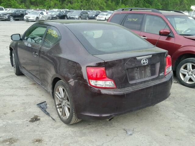 JTKJF5C7XC3032815 - 2012 TOYOTA SCION TC 勃艮第红 照片 3