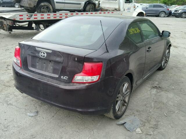 JTKJF5C7XC3032815 - 2012 TOYOTA SCION TC 勃艮第红 照片 4