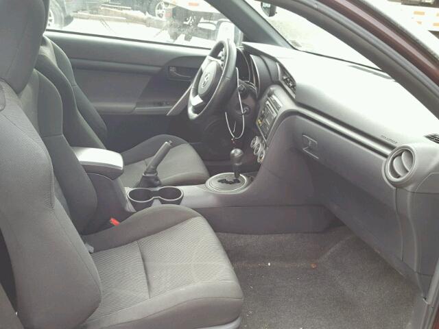 JTKJF5C7XC3032815 - 2012 TOYOTA SCION TC 勃艮第红 照片 5