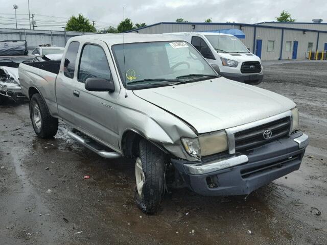 5TEWN72N3YZ716075 - 2000 TOYOTA TACOMA XTR SILVER photo 1