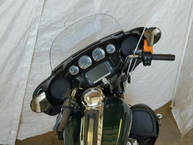 1HD1KEL10FB663855 - 2015 HARLEY-DAVIDSON FLTHTK GREEN photo 9