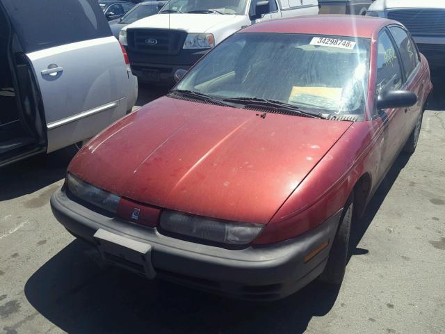 1G8ZF5283XZ106450 - 1999 SATURN SL RED photo 2