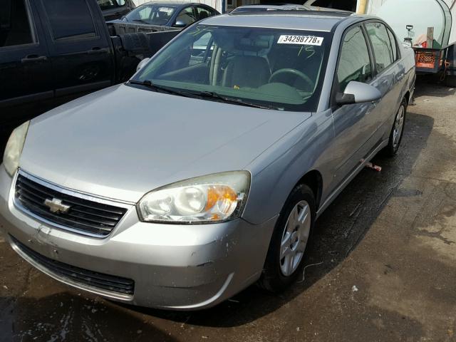 1G1ZT58N77F133785 - 2007 CHEVROLET MALIBU LT SILVER photo 2