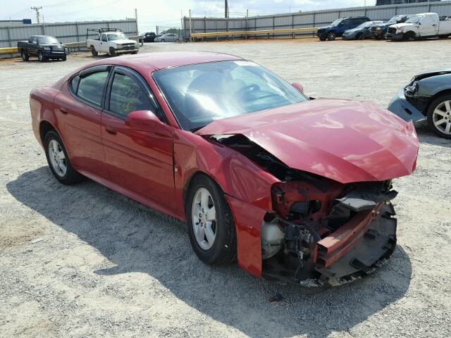 2G2WP552781145831 - 2008 PONTIAC GRAND PRIX წითელი ფოტო 1